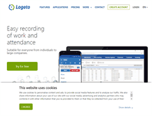 Tablet Screenshot of logeto.com